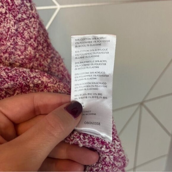 Free People Good Day Pullover Sweater Pink - Picture 7 of 9